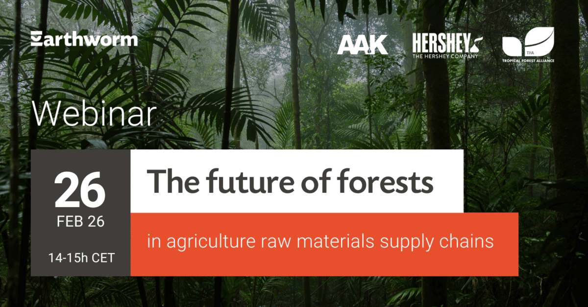 The future of forests in agriculture raw materials supply chains - Team ...